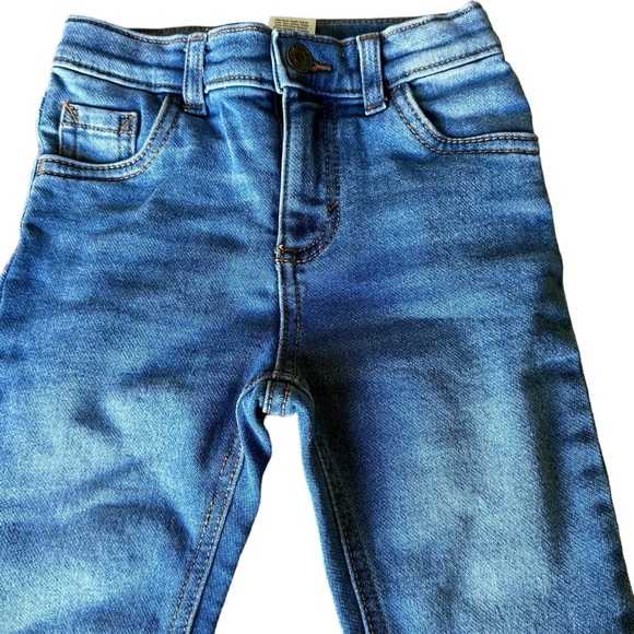 Okie Dokie Toddler Girls Adjustable Waist Straight Leg Jean Blue 24M - Picture 9 of 10